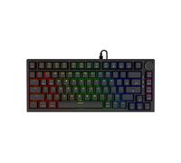 TASTIERA SAVIO ASTRAL BLACK JADE meccanica USB Tasti illuminati Windows QWERTY