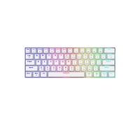 TASTIERA SAVIO WHITEOUT X2 PEACH Meccanica Cablata Tasti Illuminati PC QWERTY