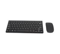 Tastiera Senza Fili Intelligente, Tastiera Dal Design Ultra Sottile con Indicatore LED Tastiera a Risparmio Energetico Set Tastiera Compatta Mouse Set Tastiera Silenziosa per