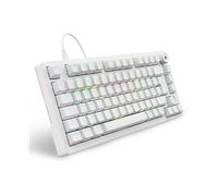 TASTIERA SHARKOON SGK25, QWERTZ, USB tipo A, USB tipo C, Bianco