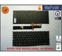 TASTIERA SPAGNOLA PORTATILE LENOVO IDEAPAD S540-14IWL RETROILLUMINATA NERA TEC57