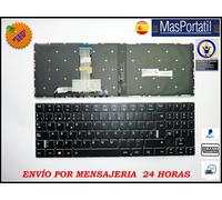 TASTIERA SPAGNOLA PORTATILE LENOVO LEGION Y540-15IRH RETROILLUMINATA BIANCA T...