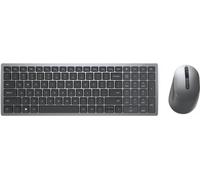 Tastiera Standard RF + Bluetooth Grigio Mouse incluso Dell KM7120W-GY-ITL