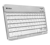 SUBBLIM TECLADO SMART BLUETOOTH SILVER Argento Bianco QWERTY Spagnolo