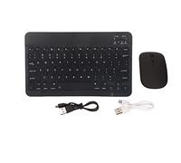 Tastiera, Tastiera Bluetooth Wireless 2.4G con Mouse, Combo Tastiera e Mouse per Computer Plug and Play da 10 Pollici per L'editing in Ufficio a Casa