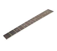 Tastiera Tecnica per Chitarra Acustica Nera, 1 Pezzo | Preintagliata Segni di Intarsio, Bordi Chiari e Profilo Liscio, per Liutai e Riparazioni Manuali