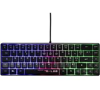 TASTIERA THE G-LAB KEYZ-HYDROGEN/FR semi-meccanica USB RGB francese Windows AZERTY