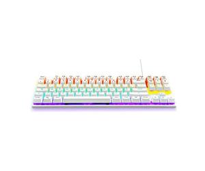 TASTIERA THE G-LAB Keyz Mercury TKL Meccanica USB Tasti Illuminati PC, PS4 AZERTY