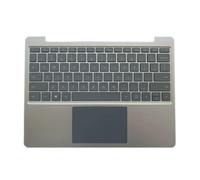Tastiera touchpad di ricambio per Microsoft Surface Go 1943 Laptop 12.4" Touchpad Palmrest, colore argento