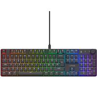 GXTrust 866 Torix Tastiera Meccanica Layout Italiano QWERTY, Interruttori Huano Lineari, Illuminazione RGB, Anti-Ghosting N-Key Rollover USB Tastiera Gaming Programmabile PC Laptop - Nero