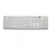 Computer - Tastiera - Tastiera 105 Tasti Usb Standard, Colore Bianco