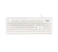 TASTIERA USB MULTIMEDIA PURE TA108 WH 113 TASTI PLUG&PLAY ADJ