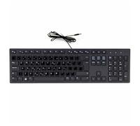 Tastiera Usb Qwerty Greco Adesivi Preapplicati Sottile Pc_