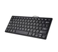 Tastiera USB - Tastiera digitale ultra sottile per computer portatile, tastierino numerico portatile cablato sottile plug and play, design durevole | tastiera minimalista silenziosa per uomini donne