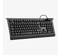 Tastiera USB Unykach KB918 con lettore intelligente di tipo PC/SC 2.0 come DNIe o tessera sanitaria - Lingua portoghese - Colore nero