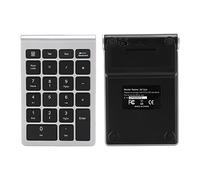 Tastiera Wireless 22 Tasti Numerici Tastiera USB con Progettazione Ergonomica, Tappo del Tasto del Piede a Forbice, Compatibile con XP, Vista, 7/8/10, per Immissione di Dati Rapidi e Comfort (#1)