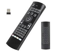 Tastiera Wireless Air Mouse Retroilluminazione a 6 assi Telecomando Smart TV Multifunzione Wireless 2.4G con Rilevamento del Movimento per Android TV Box/PC/Smart TV/Proiettore