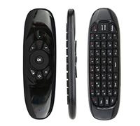 Tastiera wireless C120 multifunzione con telecomando Air Mouse da 2,4 G, compatibile con KODI Android Mini TV Box/PS4/PC/Laptop (versione standard generale (inglese))