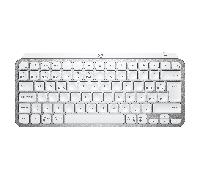 Tastiera wireless con illuminazione Logitech MX Keys Mini in Pale Gray, Español (Qwerty)
