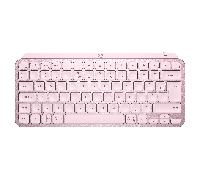 Tastiera wireless con illuminazione Logitech MX Keys Mini in Rosa, Inglese Internazionale (QWERTY)