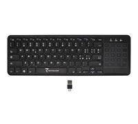 TECHMADE TASTIERA TM-BK268T WIRELESS CON TOUCH PAD - NERA**PUOI PAGARE ANCHE ALLA CONSEGNA!!!**