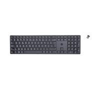 TASTIERA WIRELESS HP 450 Programmable - full-size, RF + USB, AZERTY, tasti programmabili