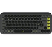 TASTIERA WIRELESS LOGITECH 920-013150, QWERTY, Giallo lime/Nero