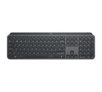 Logitech MX Keys Wireless Illuminated Keyboard for Business, Quiet Perfect-Strok