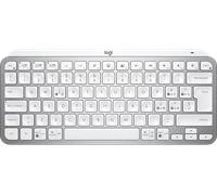 Tastiera wireless con illuminazione Logitech MX Keys Mini in Pale Gray, Inglese Internazionale (QWERTY)