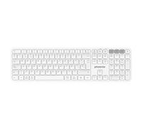 Tastiera wireless Multidispositivo Phoenix K300 Blueooth Dual e 2,4 Ghz QWERTY (bianco)
