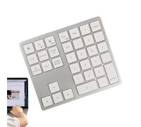 Tastiera wireless portatile, tastierino numerico wireless,Tastiera numerica per computer a 35 tasti - Utilizza la tastiera meccanica wireless silenziosa, il tastierino numerico del computer per l'assi
