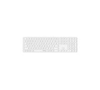 TASTIERA WIRELESS RAPOO E9810M, QWERTZ, Ricevitore USB Nano, Bianco