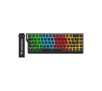 TASTIERA WOZINSKY WKGP-1165, QWERTY, USB-A, Nero