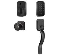 Tastiera Yale Assure Lock 2 con Bluetooth e maniglia Ridgefield in nero
