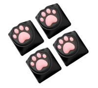 Tastiere a tema CatPaw Tastiere in silicone Soft Touches Superfici Migliorate la durevolezza Facile Scatto On per costruisce Keycap di digitazione silenziosa