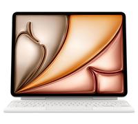 Apple Magic Keyboard per iPad Air 13'' (M3) e iPad Air 13'' (M2), comodissima per scrivere e con trackpad integrato, Inglese internazionale - Bianco