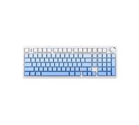 TASTIERE AULA F99 Pro, QWERTY, Porta USB, Azzurro/Bianco