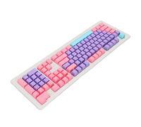 Tastiere da Gioco Tastiere PBT Tastiere OEM Altezza 108 Tasti per Tastiera Meccanica (Viola Rosa Blu)
