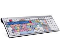 TASTIERE LOGICKEYBOARD LKBPPROCCAJPUDE, QWERTY, 2x USB 2.0, Argento/Bianco/Multicolore