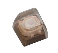 Tastiere meccaniche in resina Keycaps Cartoon Design opzionale Chiaro Shell protettivo Keycap Retro Keycaps meccanici