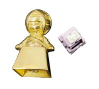 Tastiere meccaniche Miglioramento Con Ottone Mummia Keycap E Stem Collezione Mummia Keycap Set