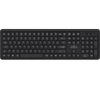 TASTIERE UNIVERSAL Eco USBA, AZERTY, Porta USB, Nero