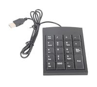 Tastierino numerico portatile USB cablato con lettere di grandi dimensioni