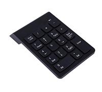 Tastierino Numerico USB, 18 Tasti Compatto Cablato Plug and Play per Laptop Desktop, ABS 13.8 x 8.5 cm, 1 Pezzo, Resistente a Schizzi e Polvere, USB 2.0