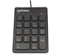 Manhattan 176354 tastierino numerico Universale USB Nero