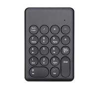 Tastierino numerico wireless a 18 tasti antiscivolo per la contabilità del