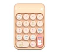 Tastierino numerico wireless per computer portatile, 18 tasti, tastiera numerica 2,4 G, per PC portatile, contabilità finanziaria, gioco di studio