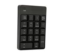 Tastierino Numerico Wireless Soft Press Touch USB Tastierino Numerico per Ufficio, Lavoro, Casa, 18 Tasti per Fogli di Calcolo, per Utenti 7 e Versioni Successive (BLACK)