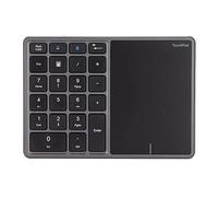 Tastierino Numerico Wireless Tastierino Numerico Wireless Tastierino Numerico di Ricarica Piccolo Tastiera Numerica Digitale per USB Bt4.2, Tastierini Numerici Touchpad
