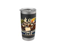 TASTING NOTES CLUB Cupping Caffè Analisi Aromi Bicchiere termico in acciaio inox doppia parete